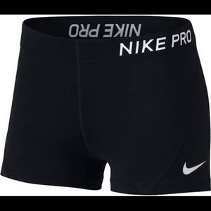 DARK GREEN NIKE PRO SHORTS